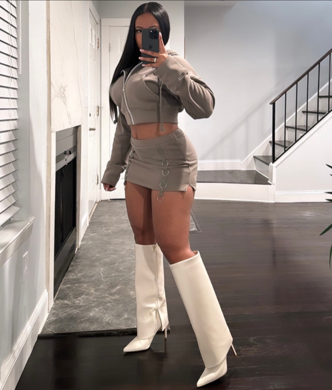 Ash Skirt Set