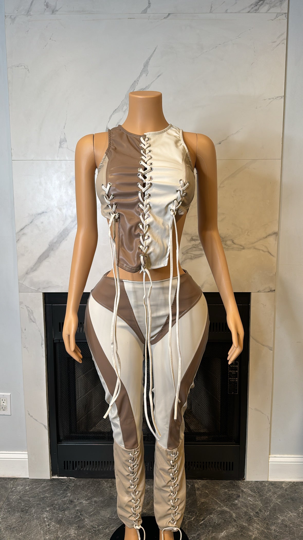 Moto Pants Set
