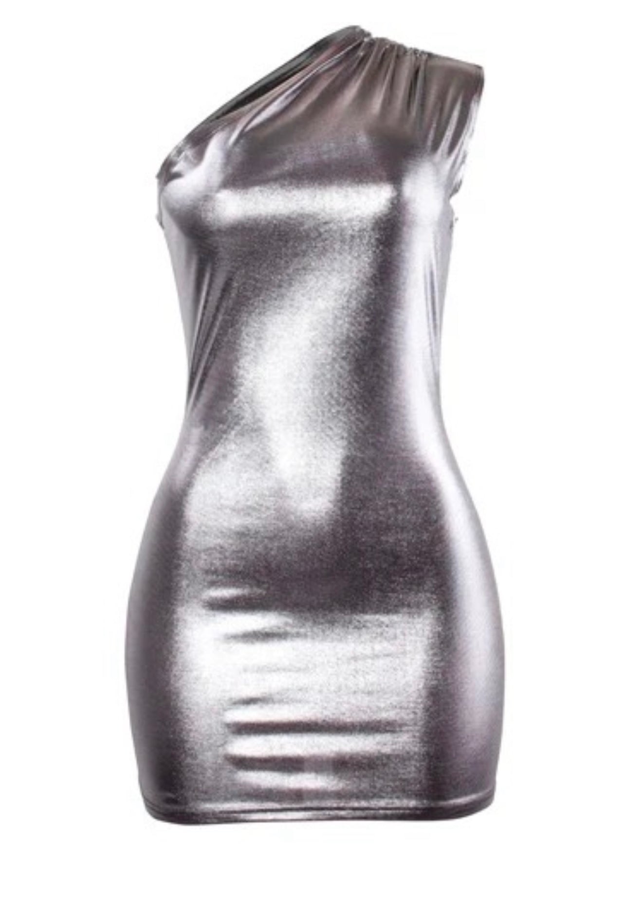 Metallic Mini Dress
