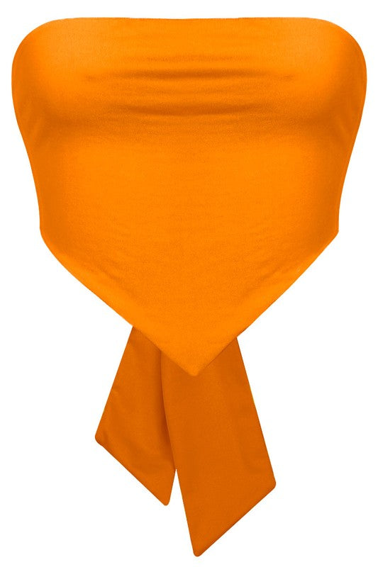 Luna Tube Top - Orange