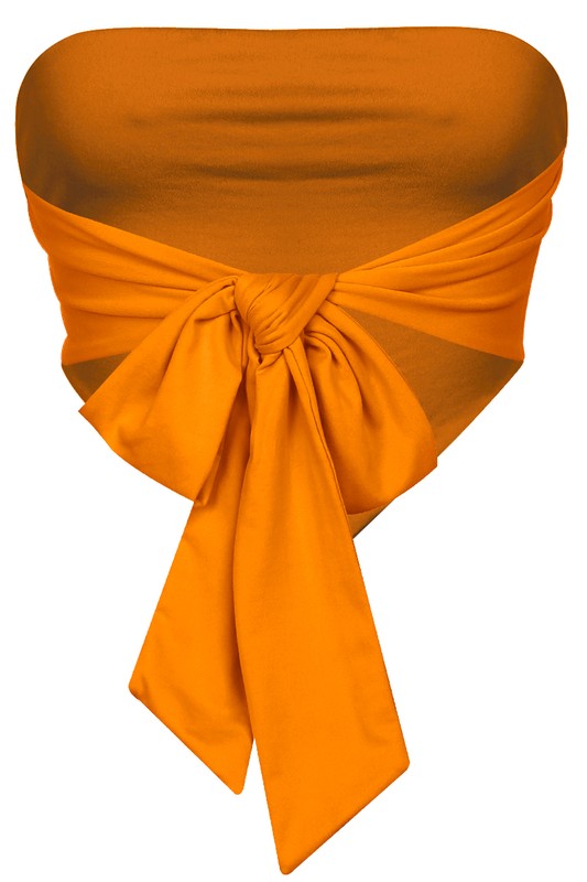 Luna Tube Top - Orange