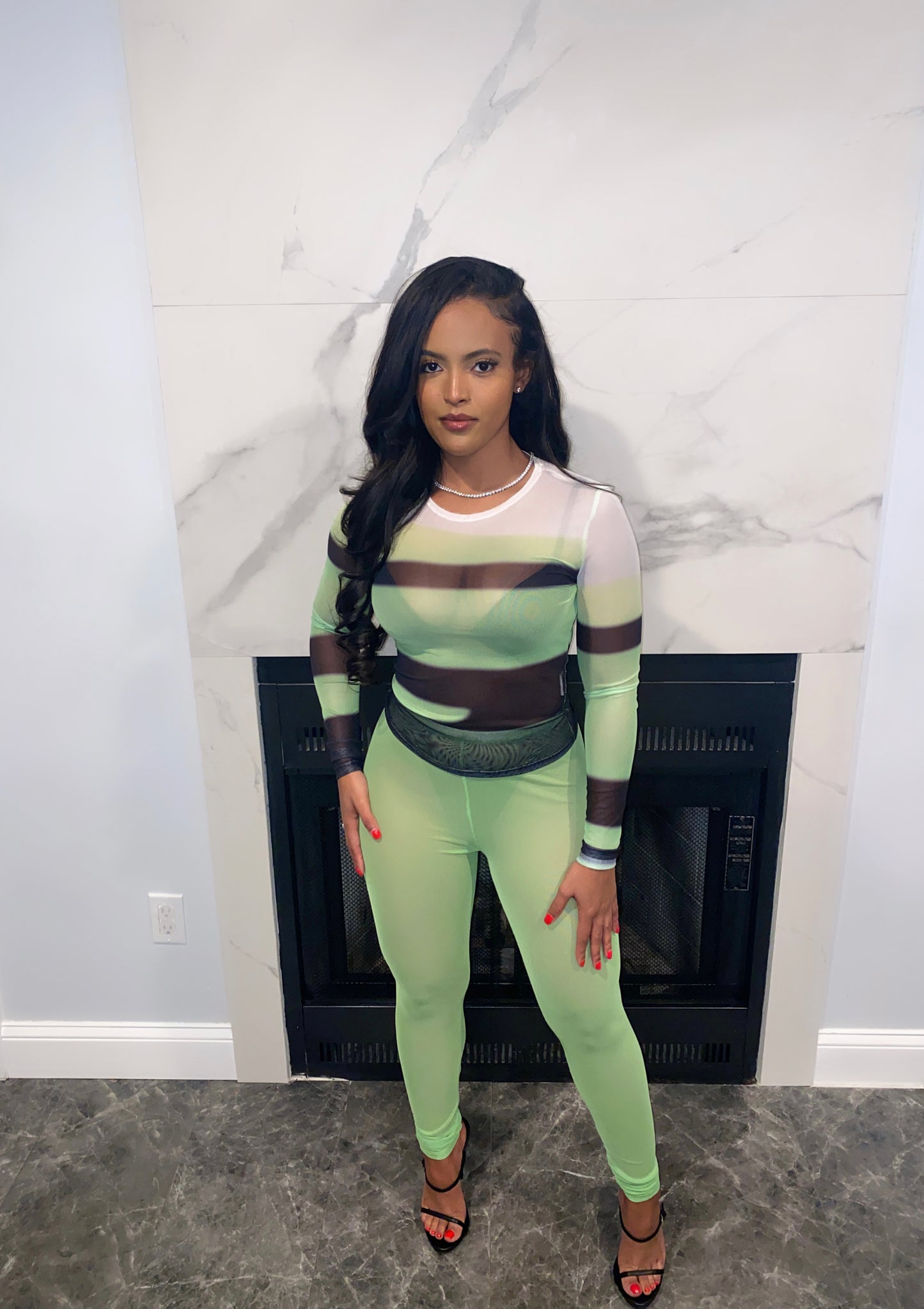 Bella Mesh Set - Green