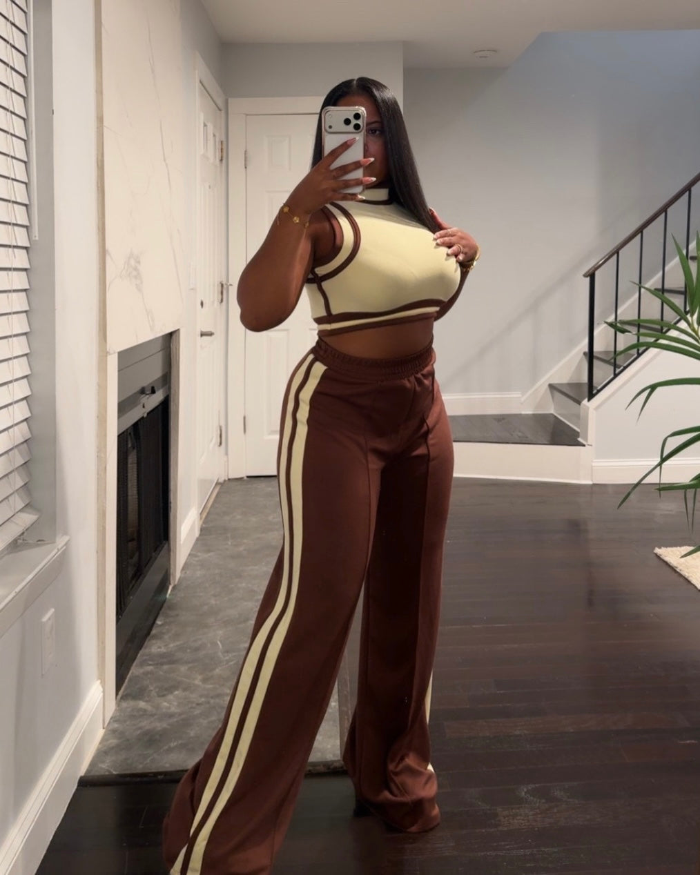 Varsity Pants Set