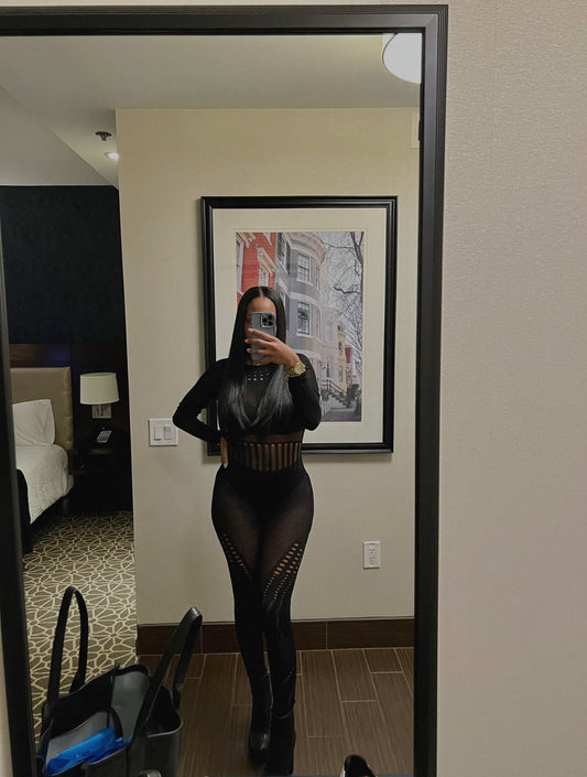 Mesh Me Jumpsuit